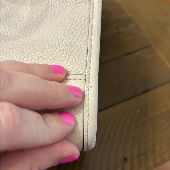 Coach Dempsey Carryall in Chalk White Pebble Leather - Picture 11 of 11